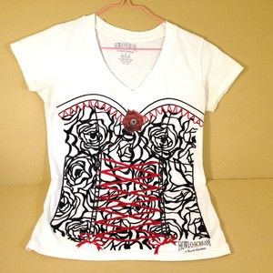 Vintage 90s Busch Gardens Howl O Scream Shirt Women Size S Great Design